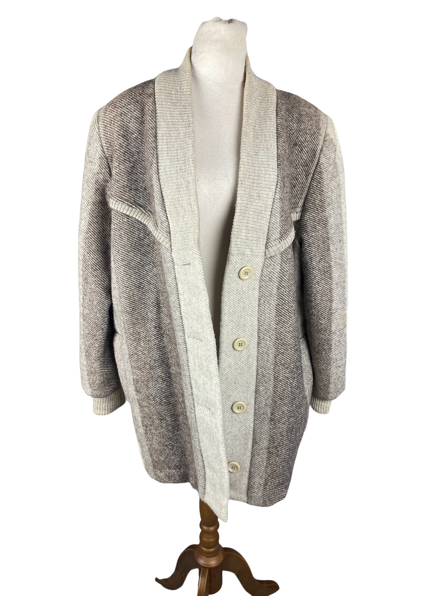 Rusk + Finch vintage wool coat | size 14-16