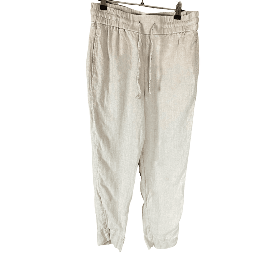 Country Road 100% french linen relaxed pants | size 8