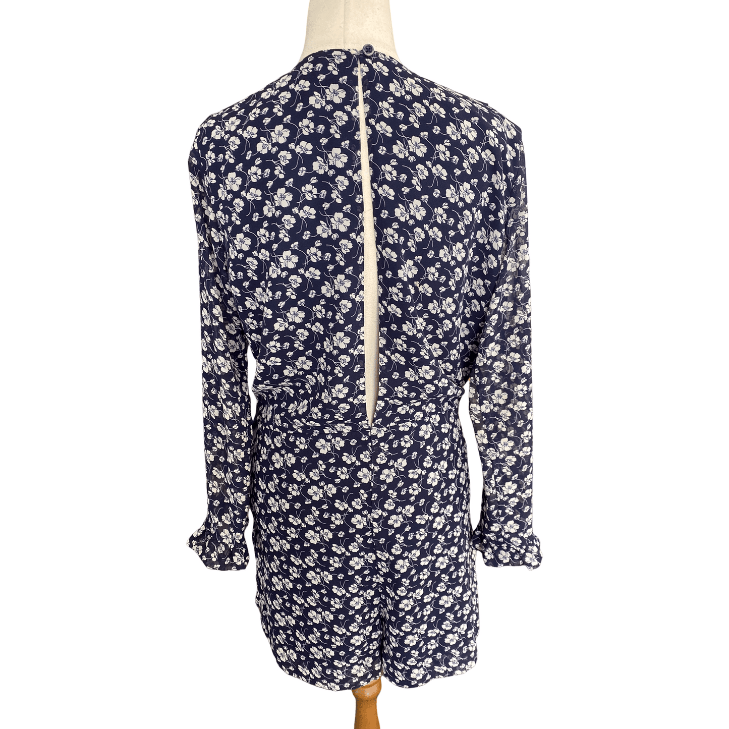 Ruby floral navy playsuit | size 8