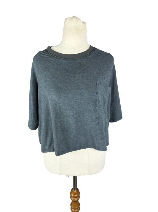 Lululemon crop tee | size 12-14