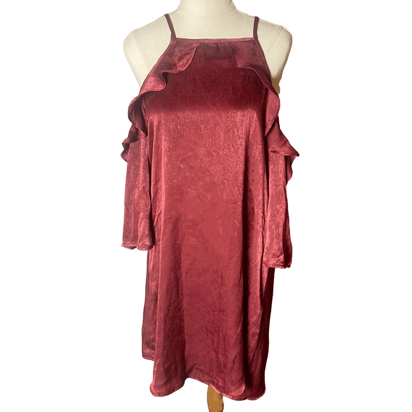 NEW with label - BePop cold shoulder dress | size 8 to a small 10