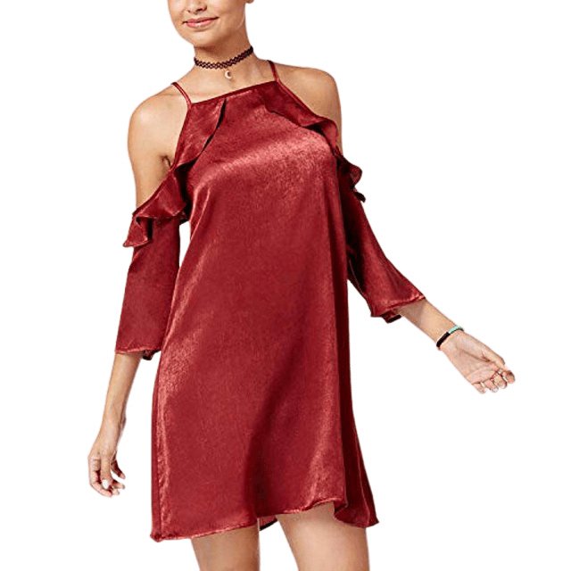 NEW with label - BePop cold shoulder dress | size 8 to a small 10