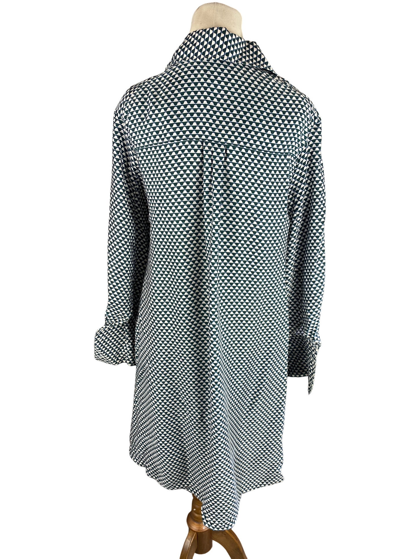 COS pattern midi dress | size 10