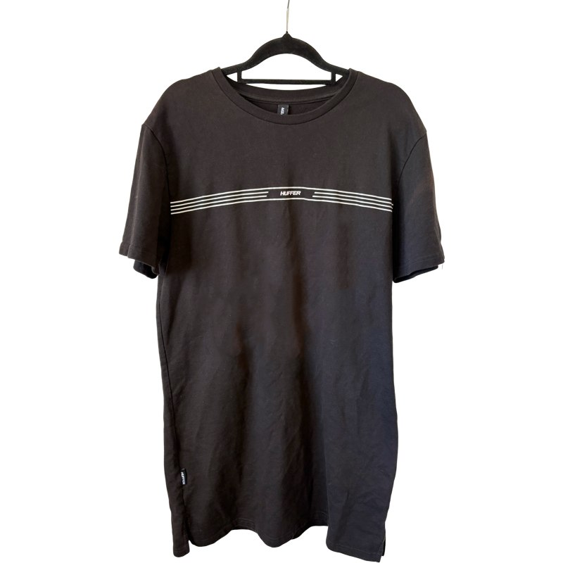 Huffer black t-shirt dress | size 10