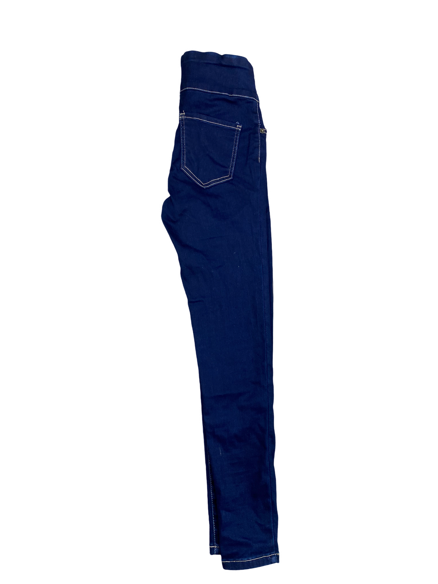 JunkFood dark blue pull-on jeans | size small