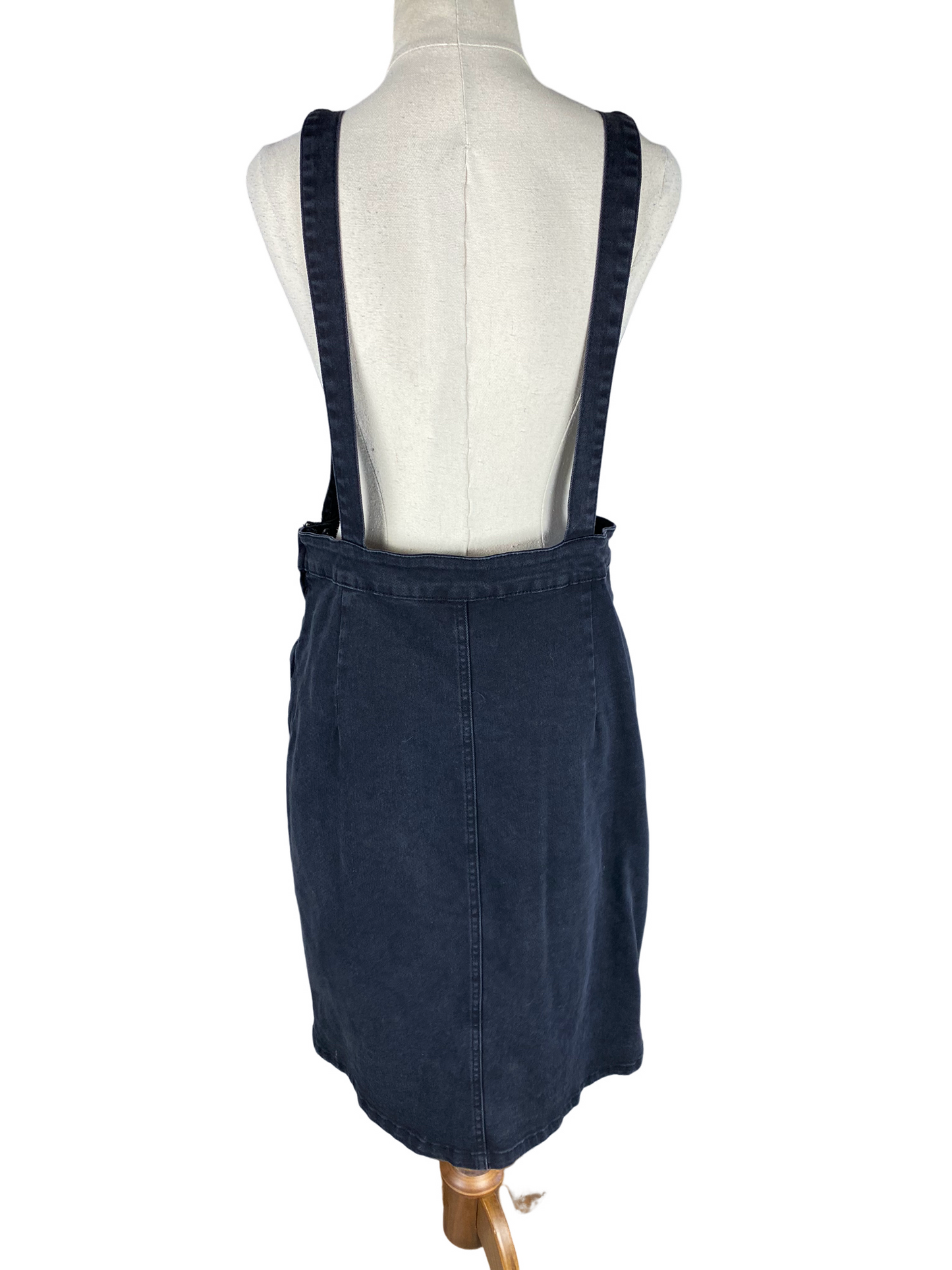 Mirrou black denim dress | size 10