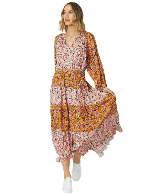 Sass flower print dress | size 12