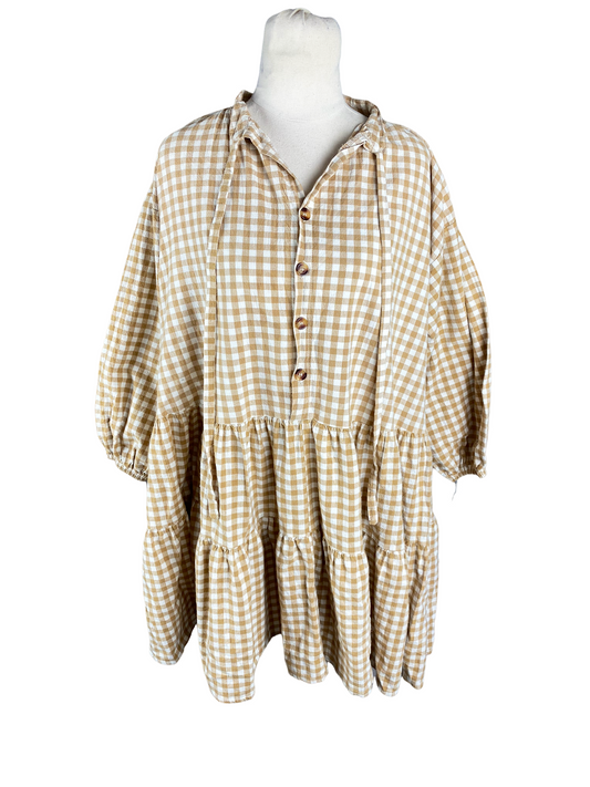 The Lullaby Club gingham dress | size 6 to 8