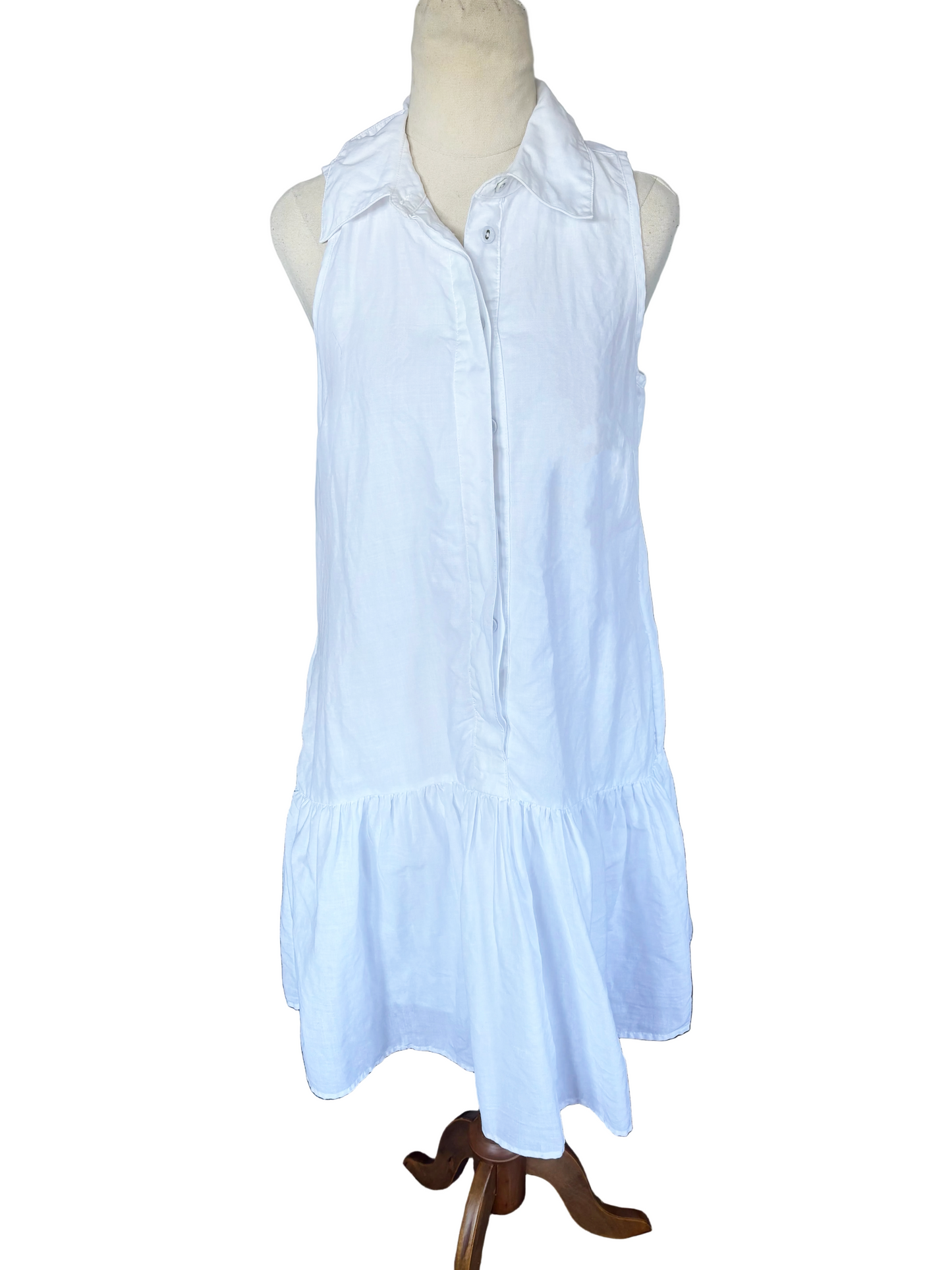 Country Road midi white dress | size 8