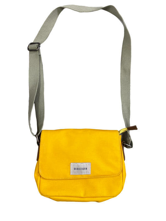 Brakeburn Yellow Roo Pouch Cross Body Bag
