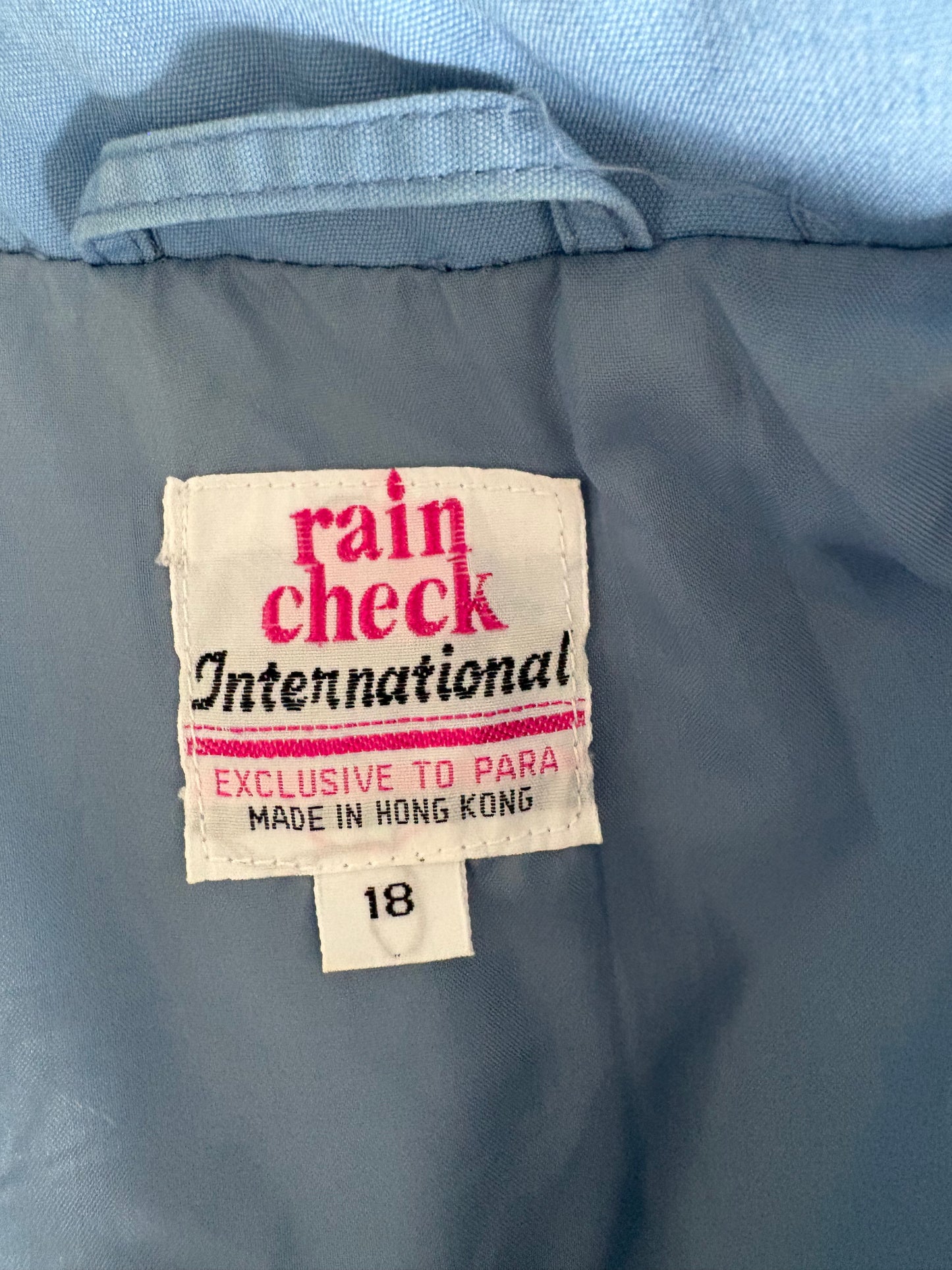 Rain Check Vintage trench coat | size 10-12