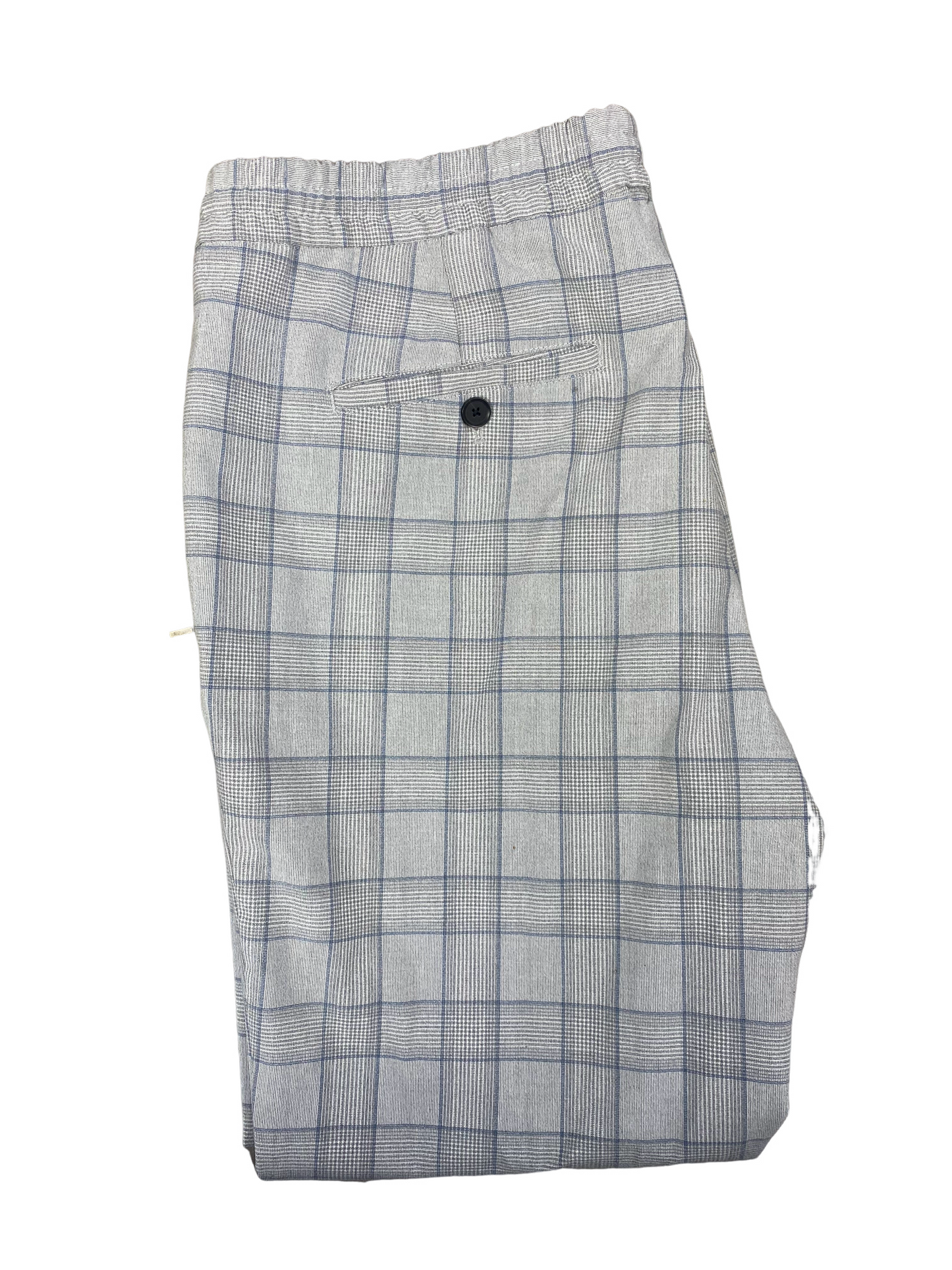 Zara full-length plaid pants | size extra large