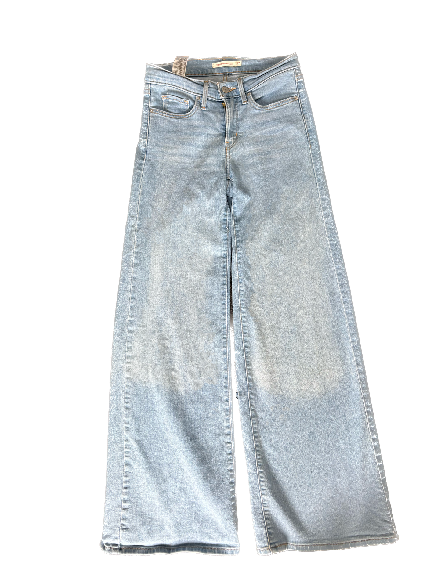 Levi 318 shaping wide leg jeans | size 25