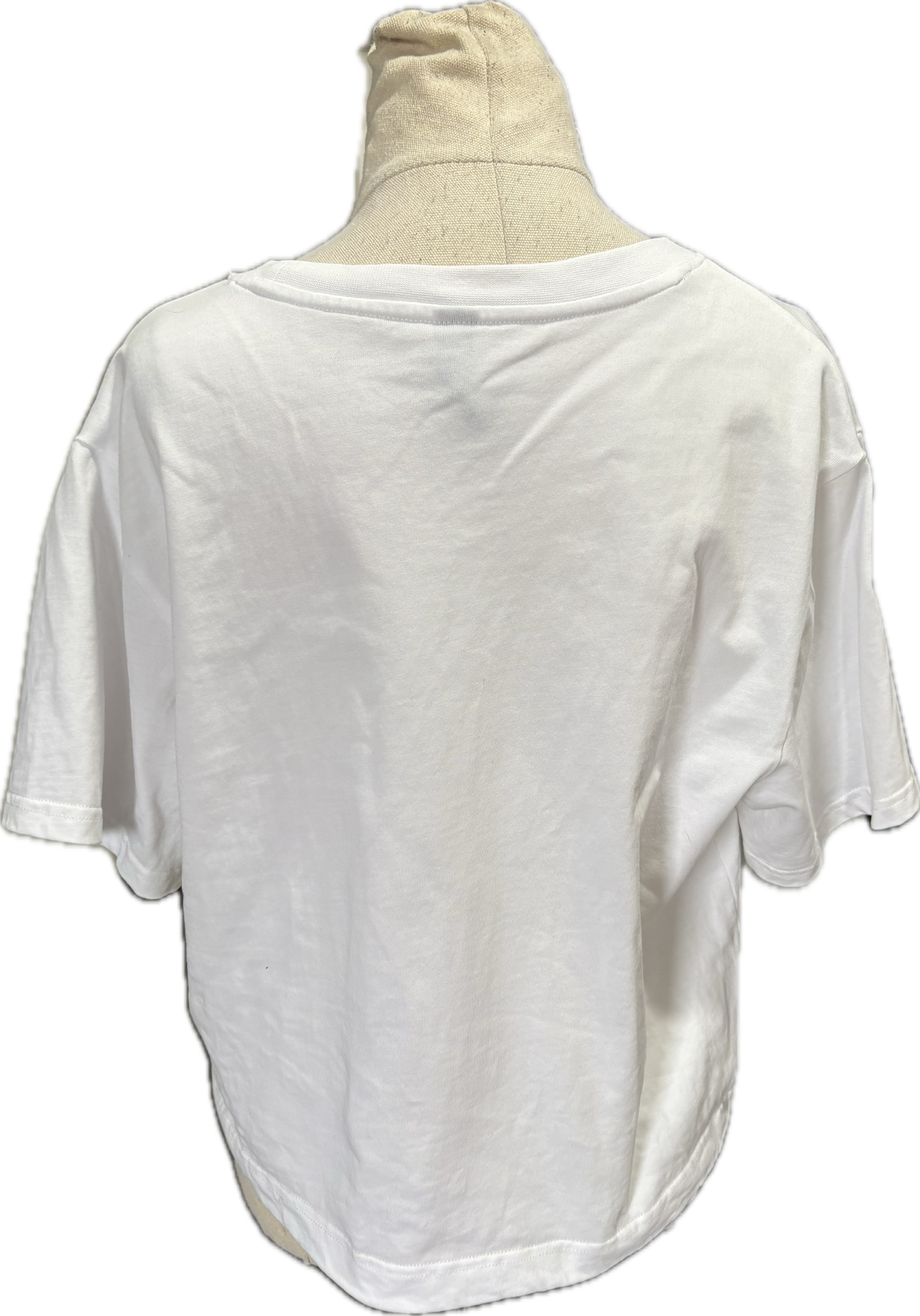 Huffer white tee | size 8