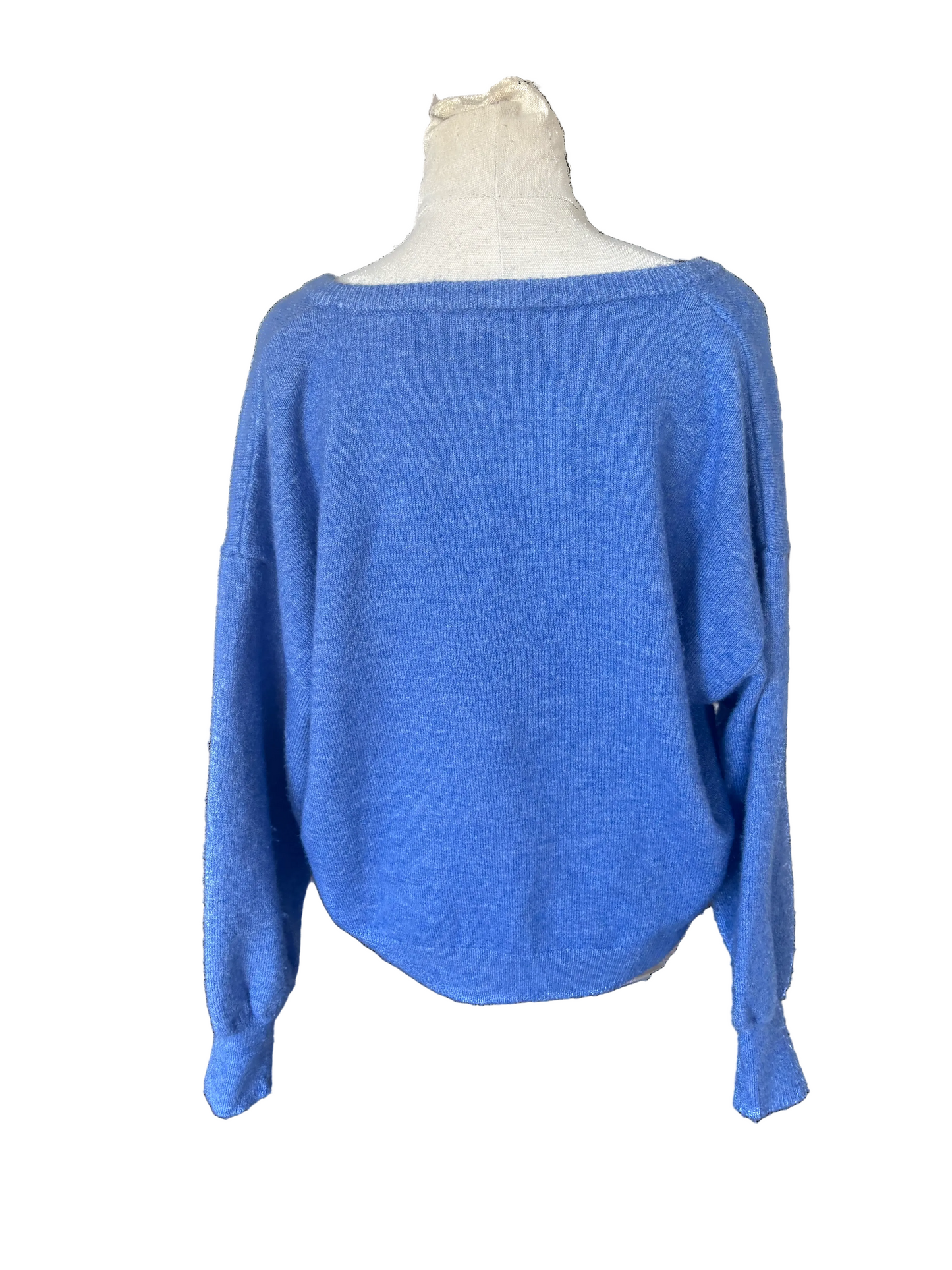 Glassons balloon sleeve v neck jumper | size 10