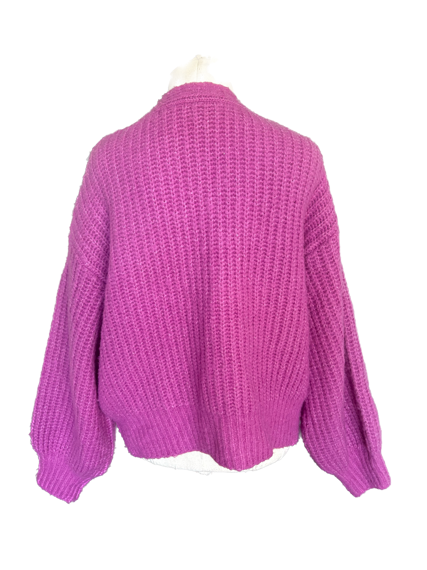 Chunky acrylic cardigan | size 12-14