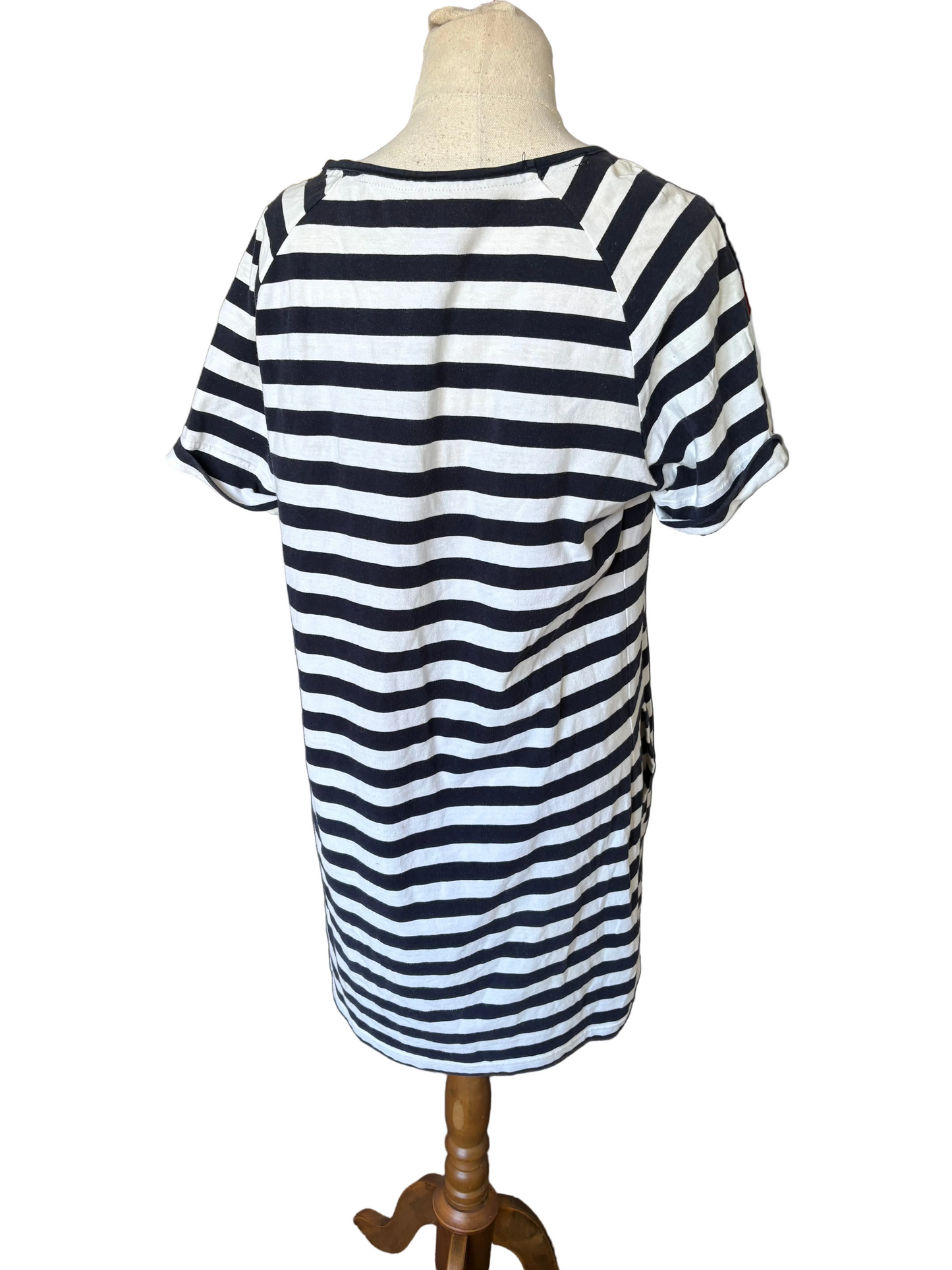 Huffer short sleeve stripe dress | size 8