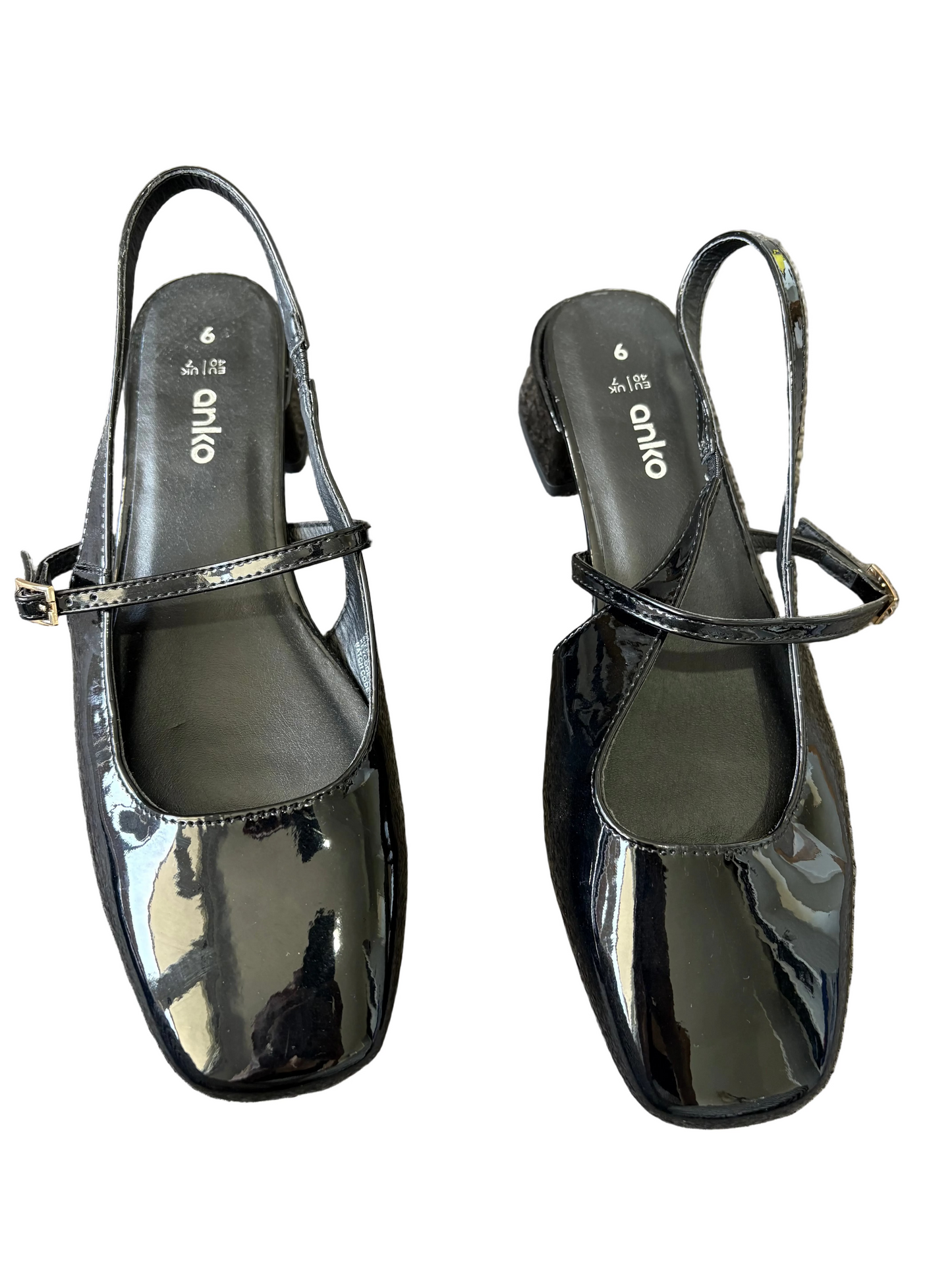 Anko square toe as new flats |size 9 / EU 40