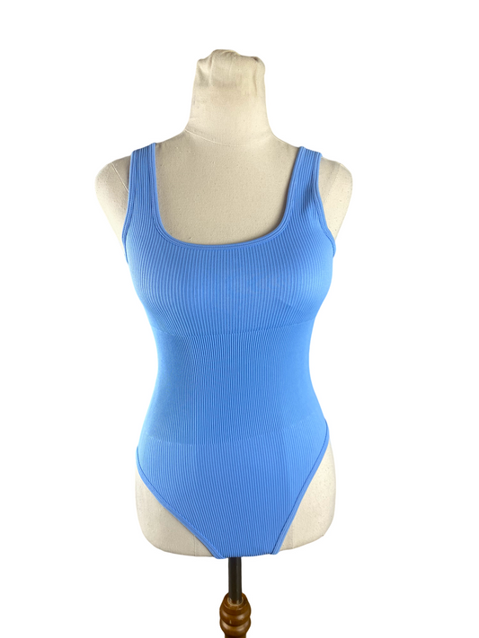 BNWT - Mood baby blue rib suit | size 8