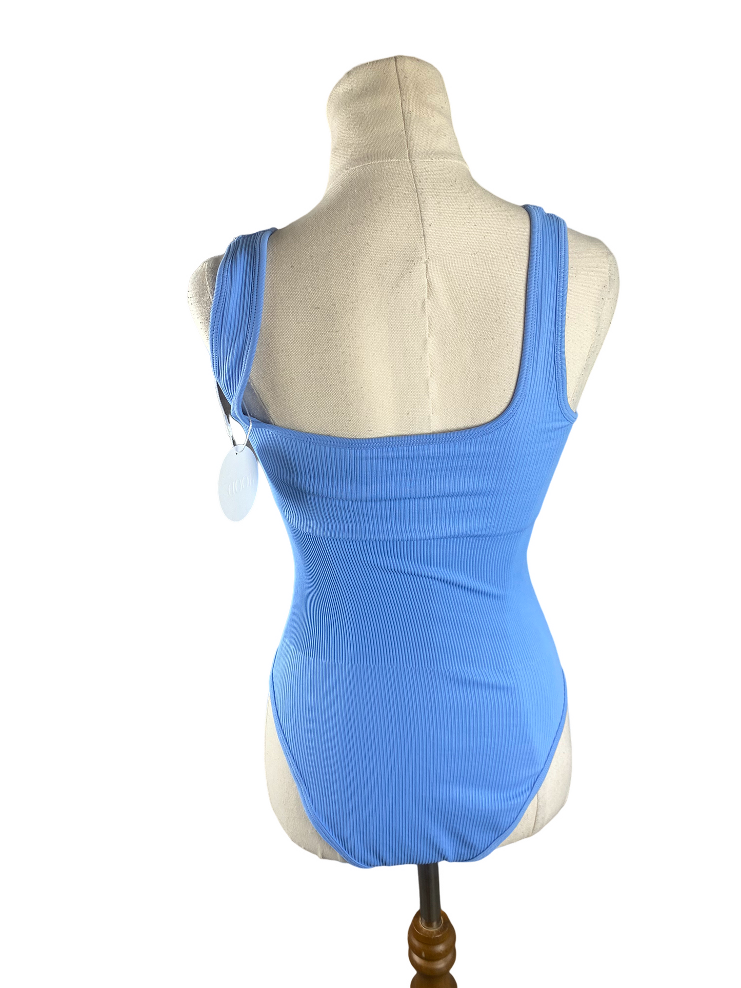 BNWT - Mood baby blue rib suit | size 8