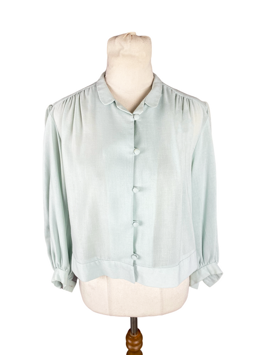 Chandler vintage powder blue shirt | size 12