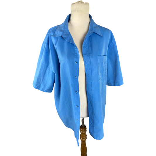 Club Casual blue shirt | size 16