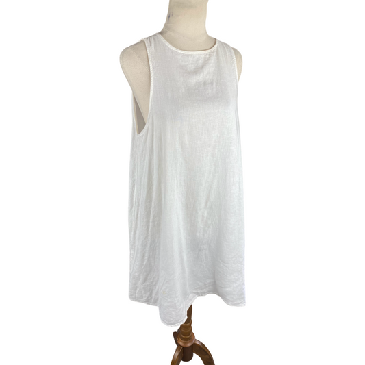Cotton On white midi dress | size small