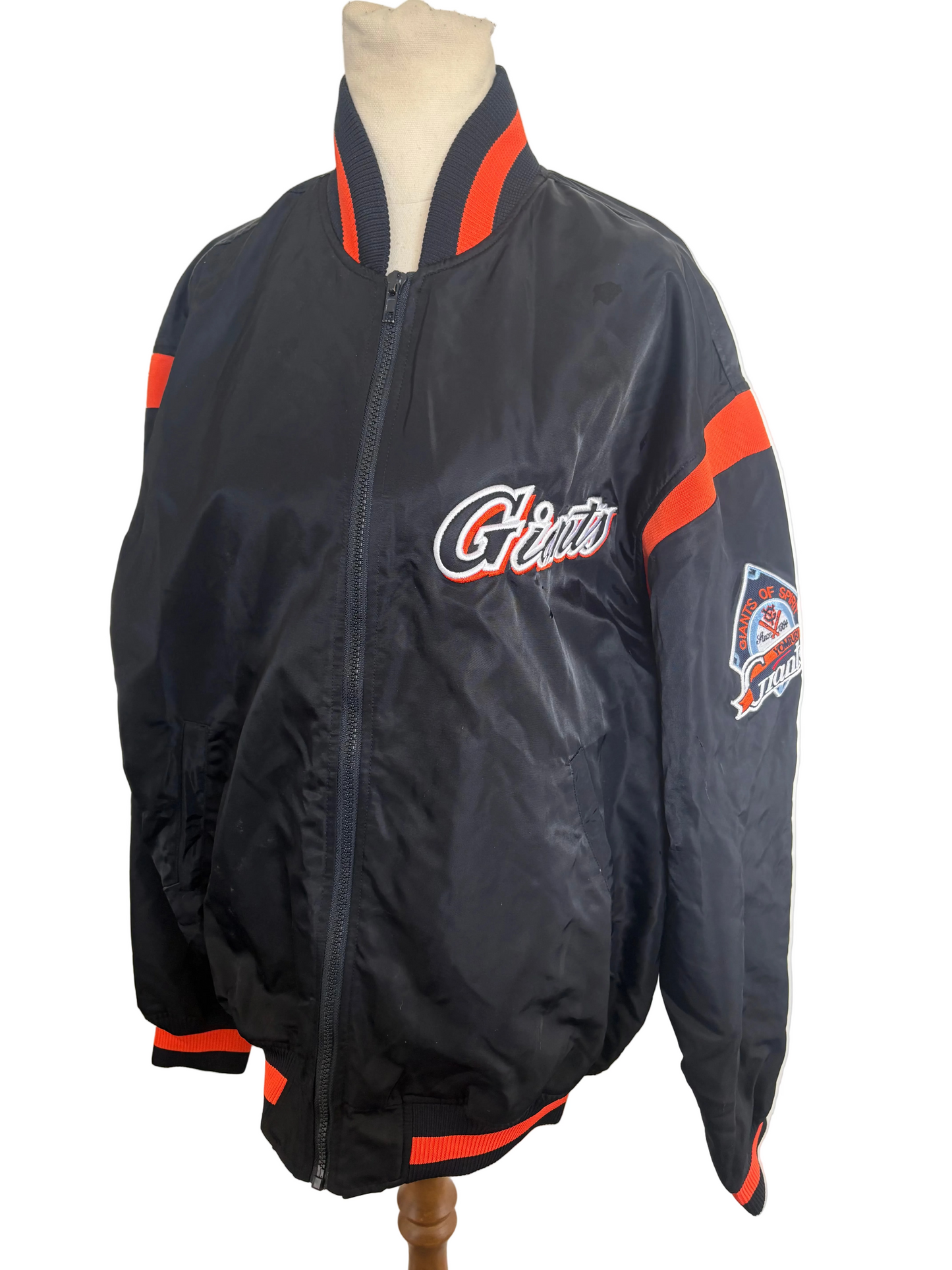 Giants Of Spirit vintage bomber jacket | size mens large