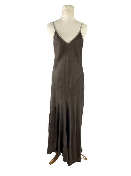Jigsaw 100% linen maxi dress | size 12