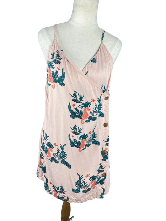 Native Youth floral wrap top | size 6