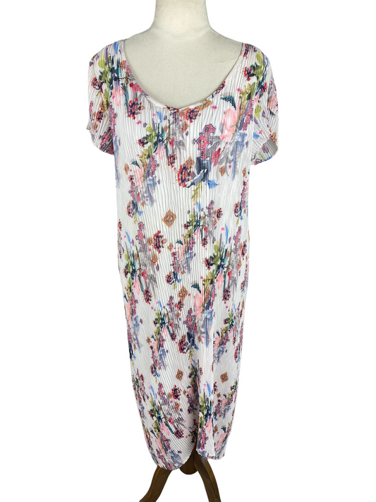 Loobies Story pleated midi dress | size 10