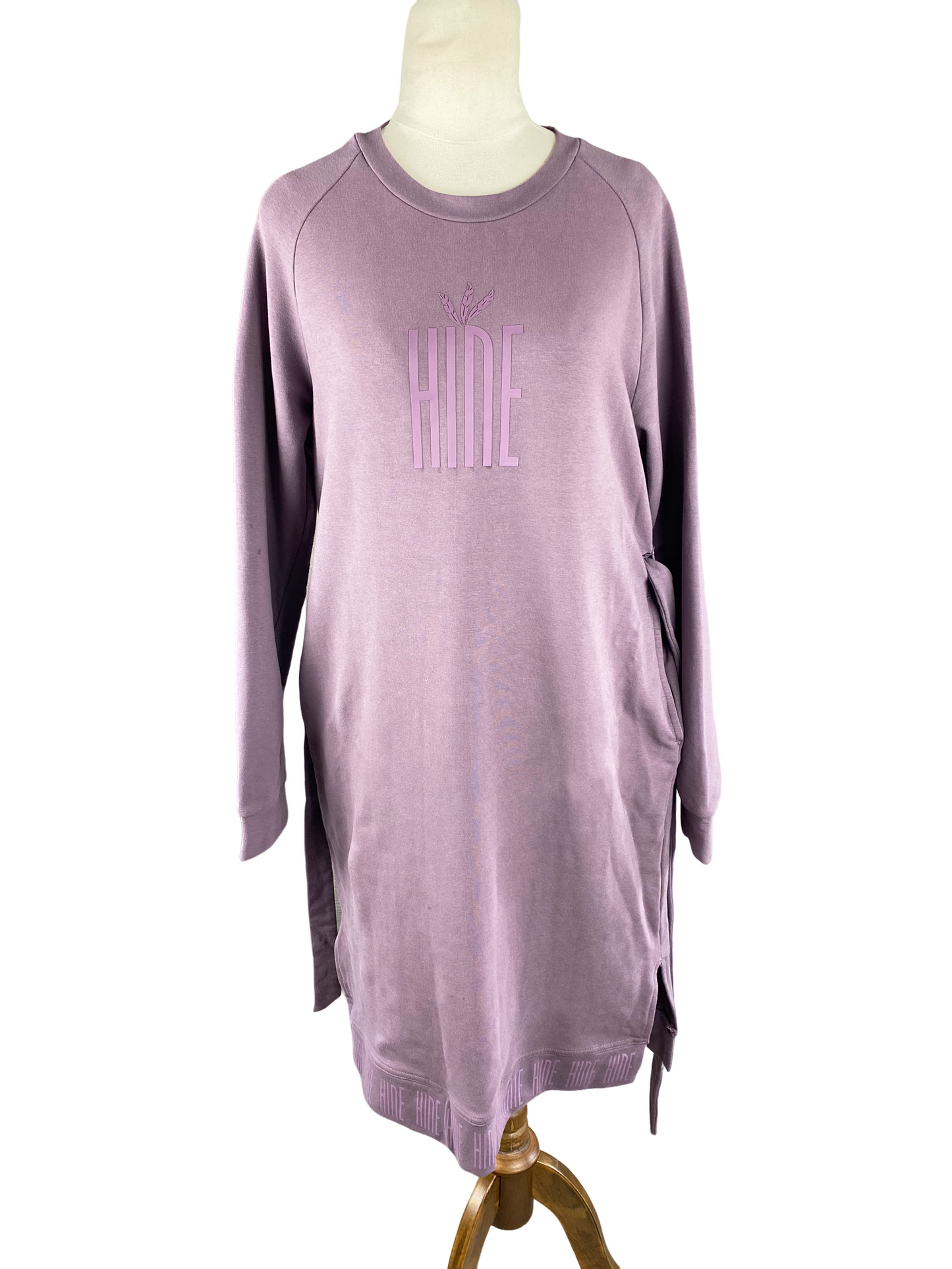 HINE long sleeve dress | size large