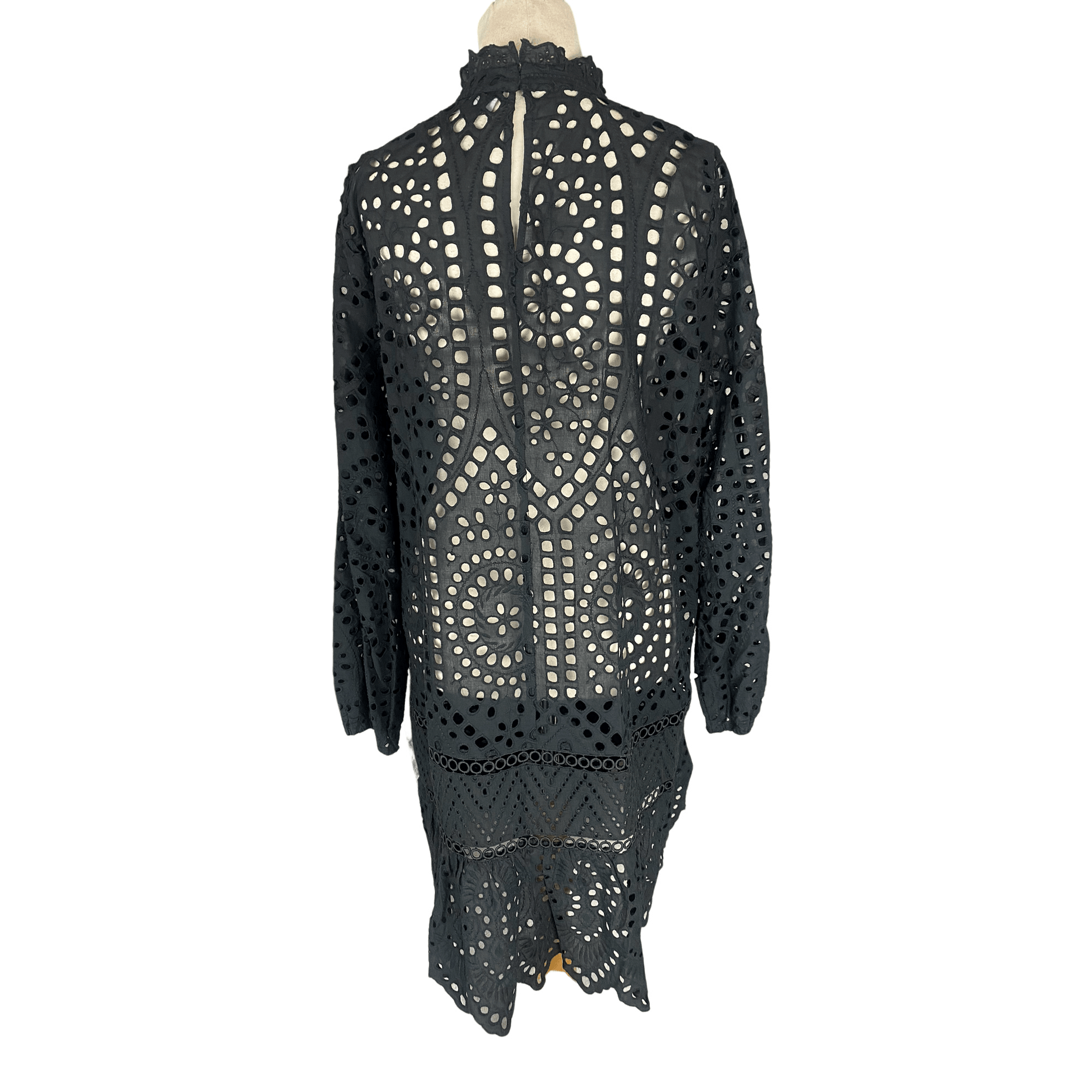 Decjuba black smock dress | size 10