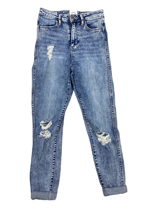 Riders 'Hi Rider' jeans high rise 3/4 jeans | size 10