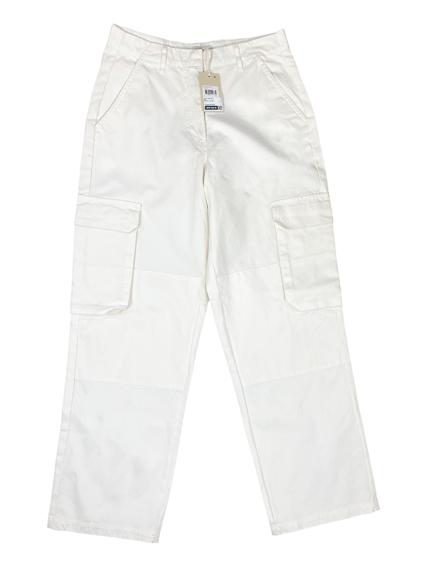BNWT - Nude Lucy Diego Pant in Salt | size 8 - RRP $140