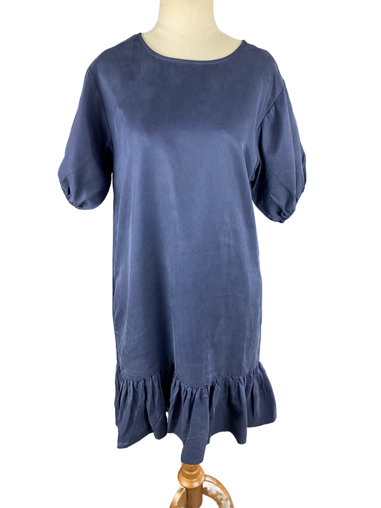 Huffer navy midi dress | size small