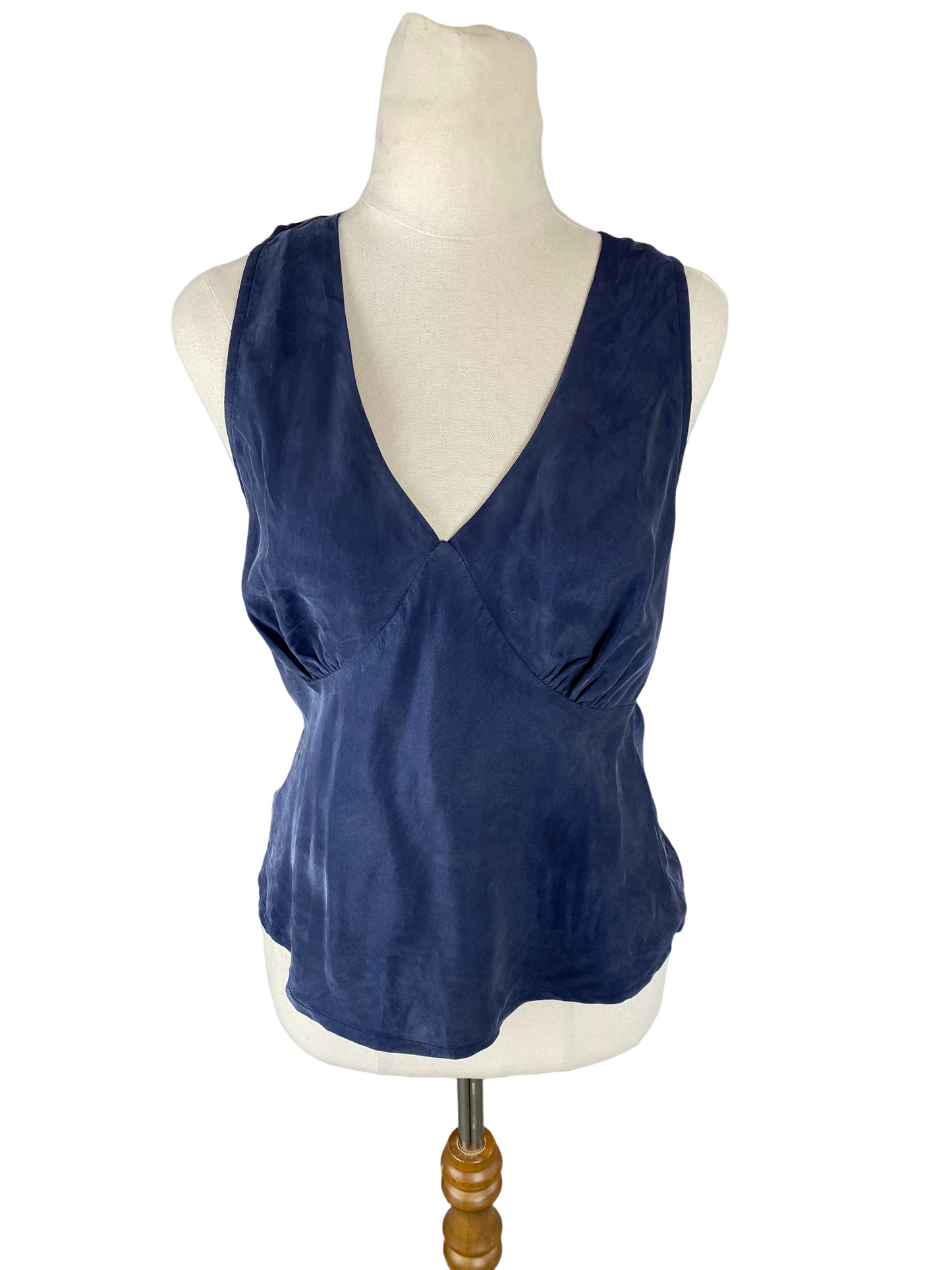 Huffer V-Neck navy top | size 6