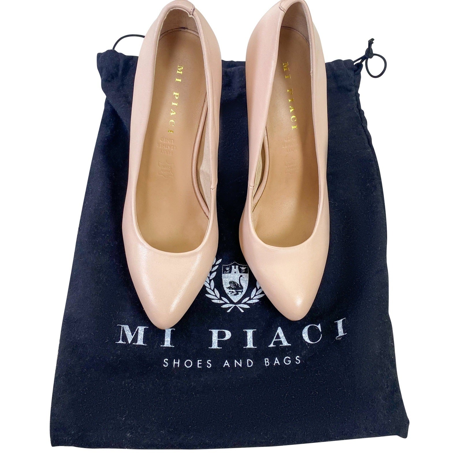 Mi Piaci baby pink heels | size 6 or EU 37