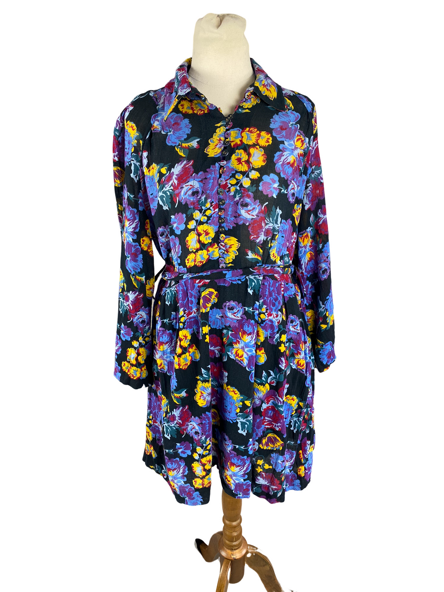 Karen Walker floral midi dress | size 12