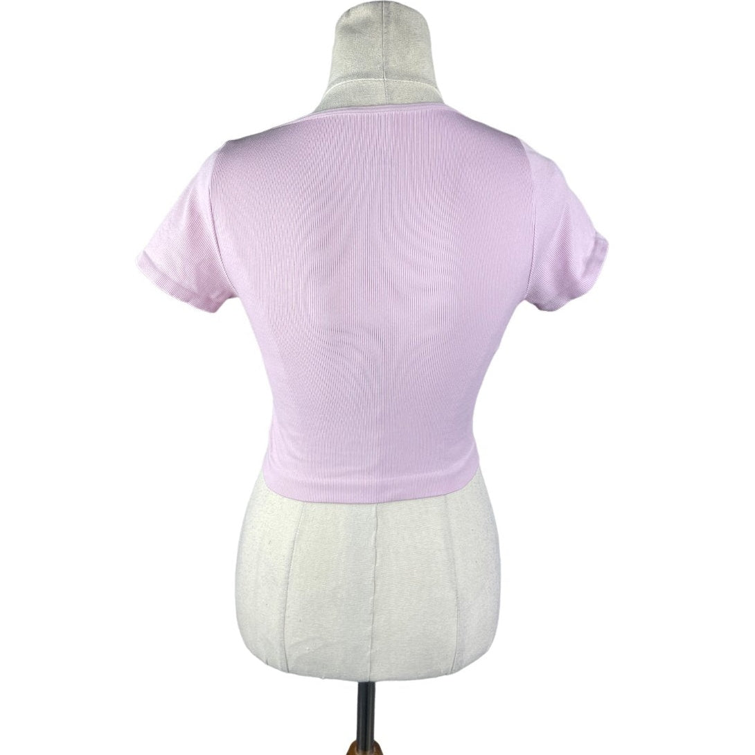Out From Under pink crop top | size 6-8