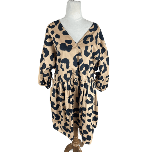 Sass animal print dress | size 14