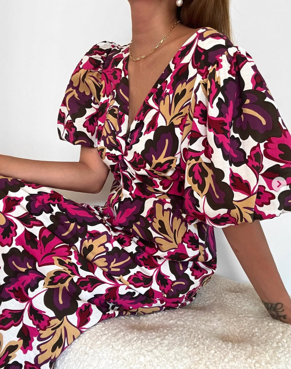 BNWT - Decjuba Jessie Twist A-Line Dress | size 16 - RRP $199.99