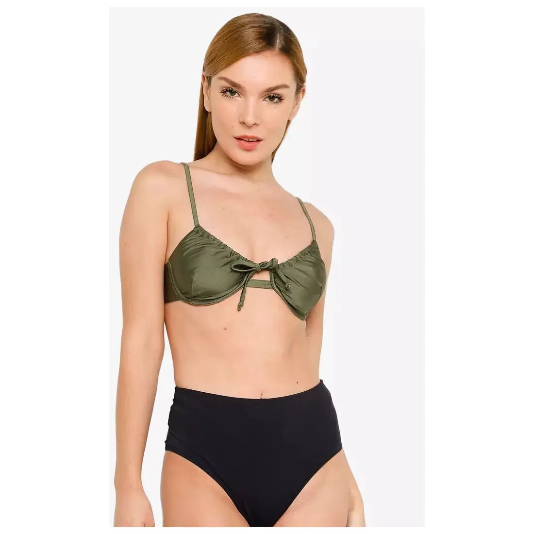 NEW with label - Cotton On Half Wire Bra Bikini Top | size 8