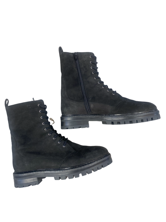 Witchery leather tie-up boots | size 9/40