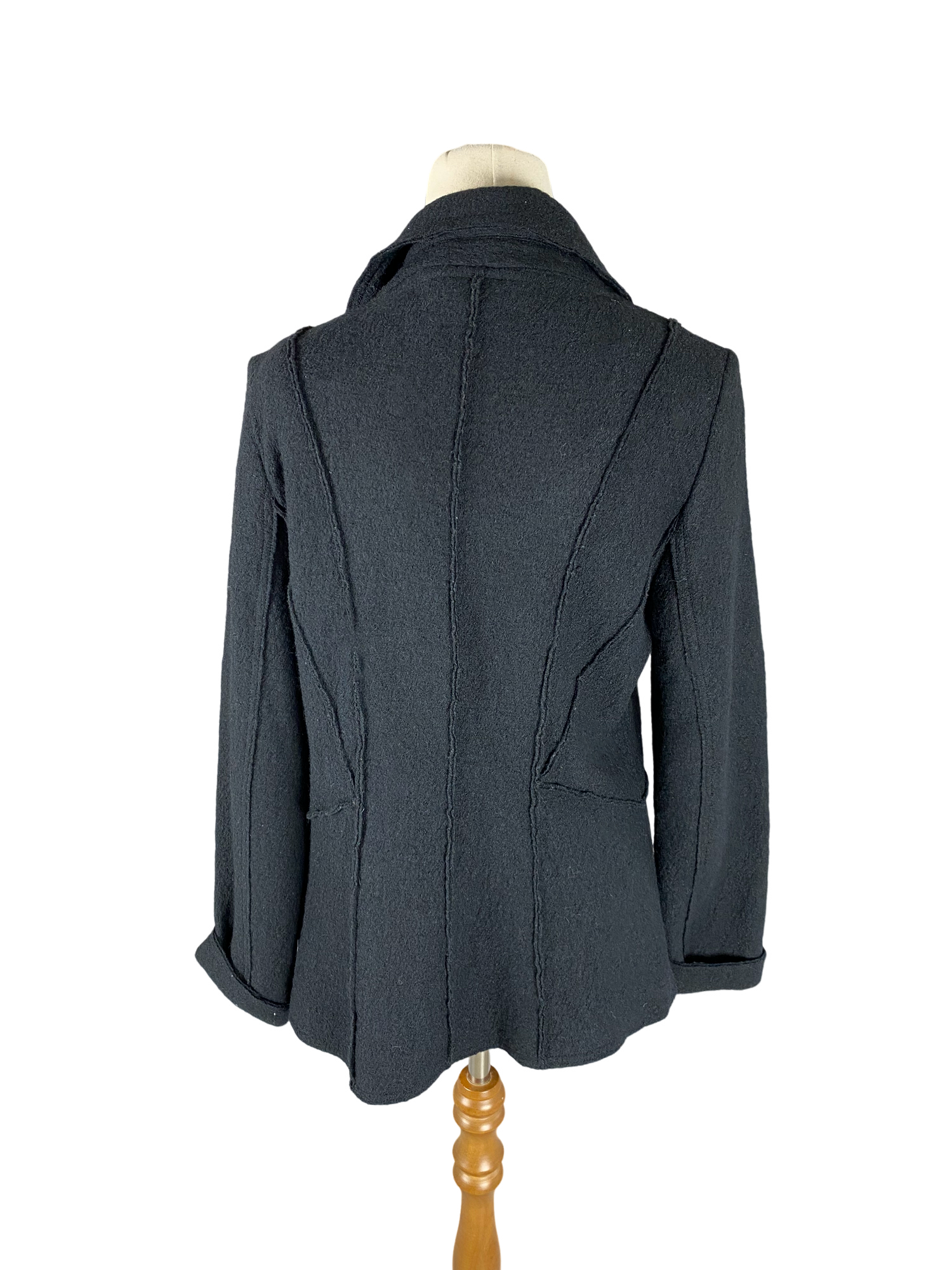 Capture wool blend black jacket | size 10