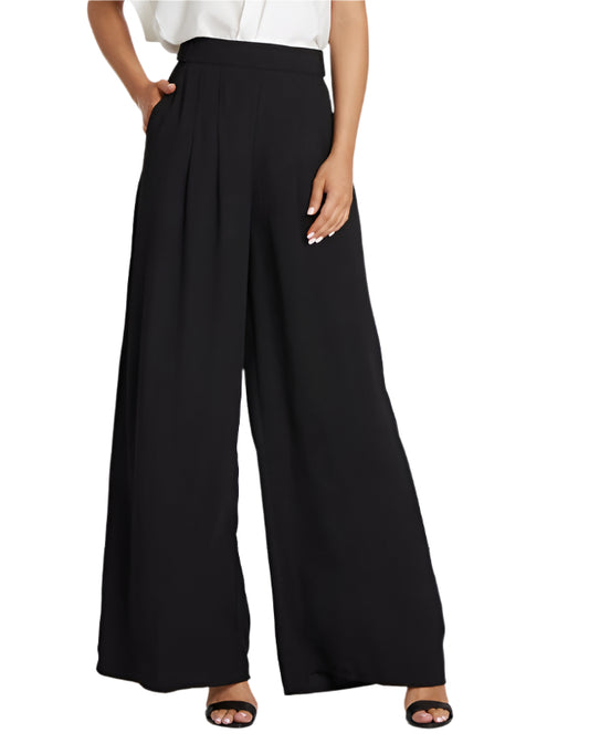 BNWT - Willa Prince Wide Leg Pants in Black | size 12 - RRP $150