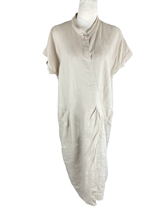 Caroline Sills 100% linen dress | size 10